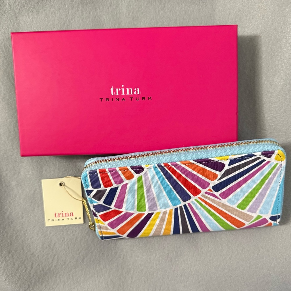 NWT Trina Turk Multicolor Wallet